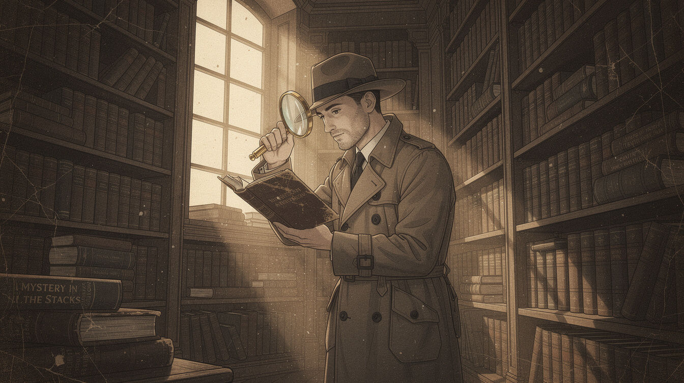 classic detective novel cover